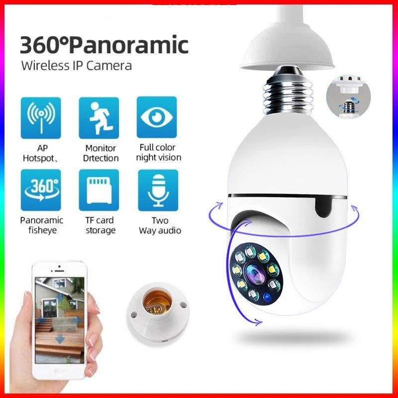 E27 Bulb Security Camera