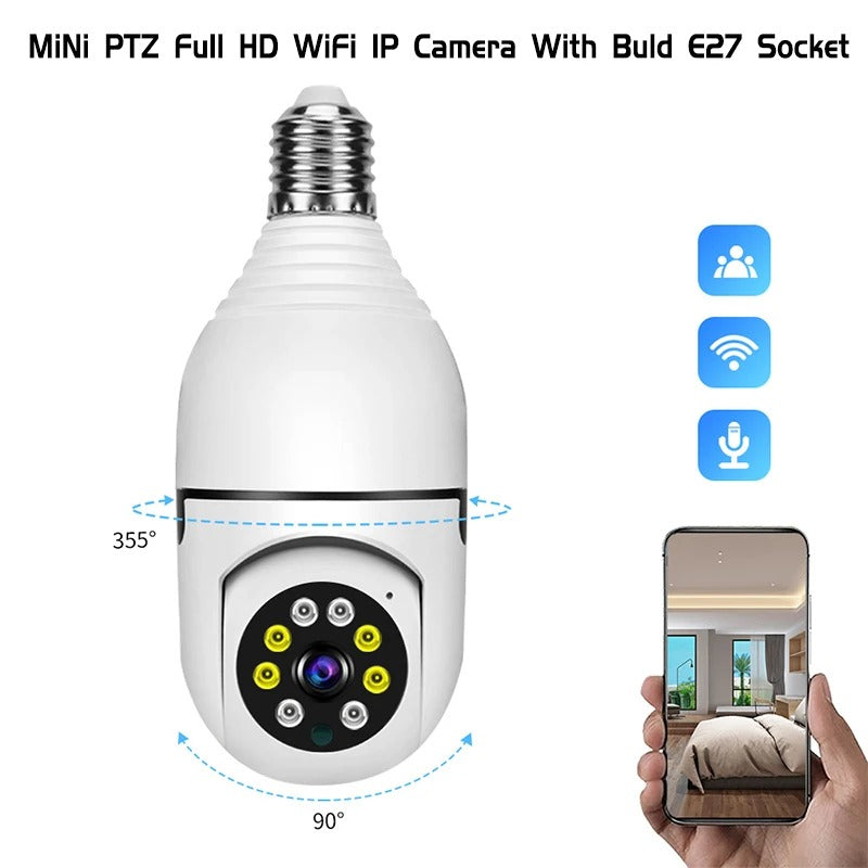 E27 Bulb Security Camera