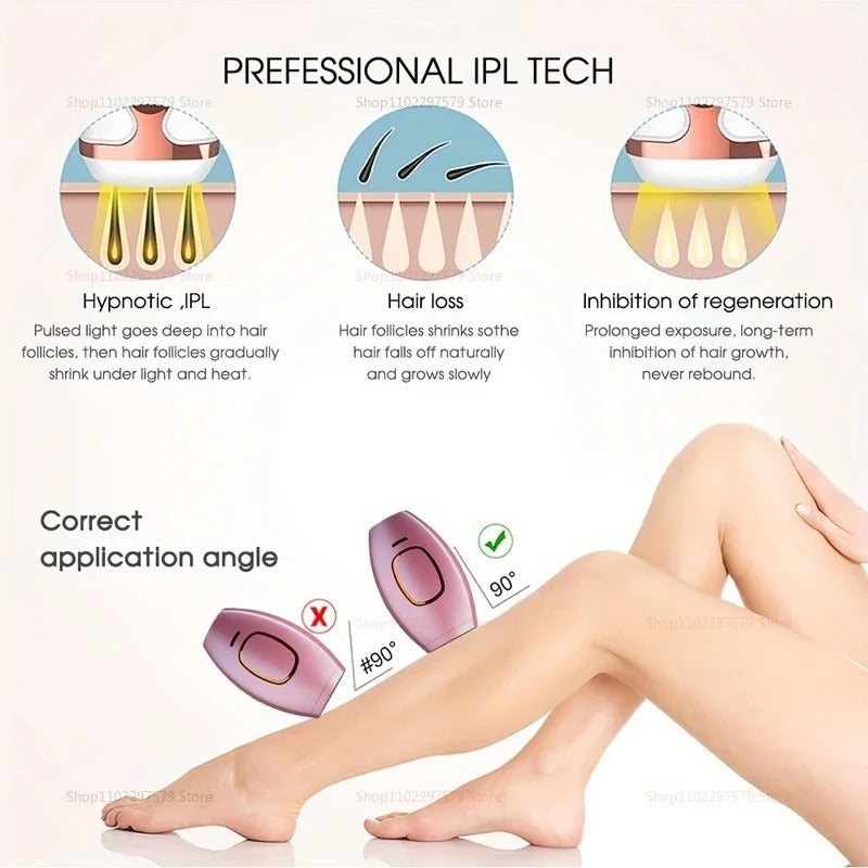 Painless IPL Laser Hair Remover